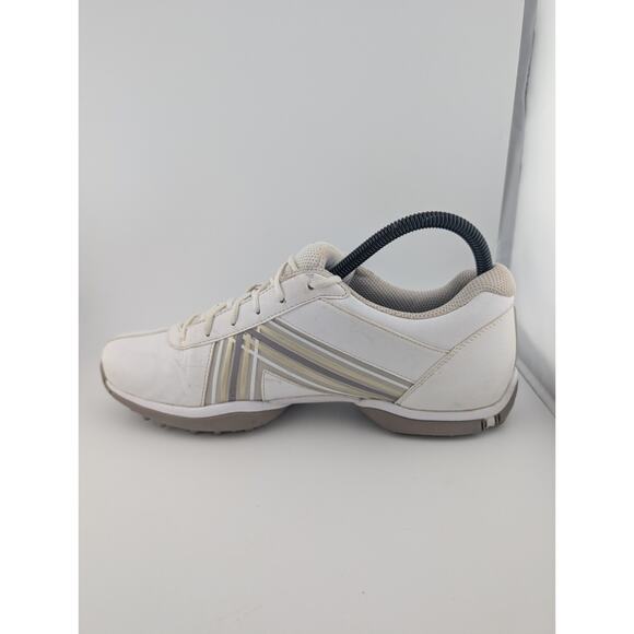 Nike Delight Women's Size 8.5 Golf Shoes White Grey Sneakers 549583-100 - Picture 6 of 10